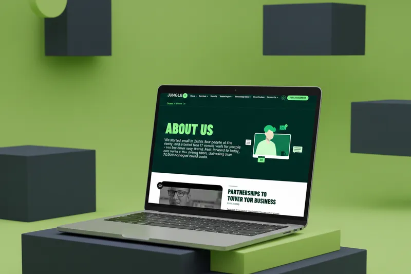 Jungle IT website homepage