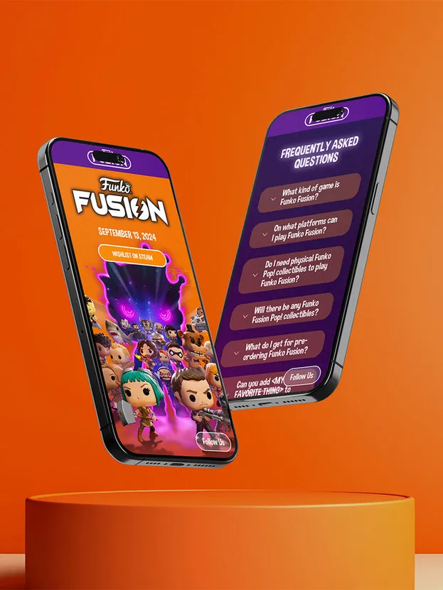 Funko Mobile Layout